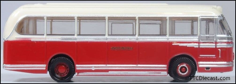 Oxford NLRT007 Leyland Royal Tiger North Western 1:148 Scale
