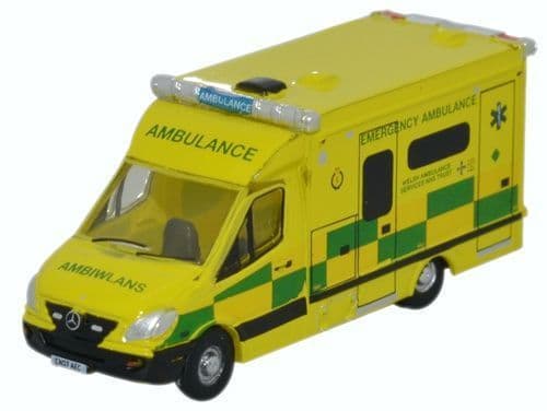 Oxford NMA001 Mercedes Ambulance - Wales