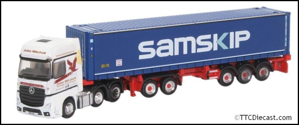 Oxford NMB004 Mercedes Actros D-TEC Combi -John Mitchell