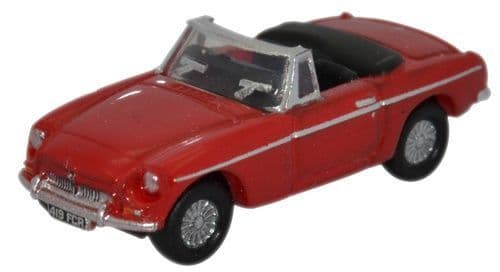 Oxford NMGB001 MGB Roadster - Tartan Red