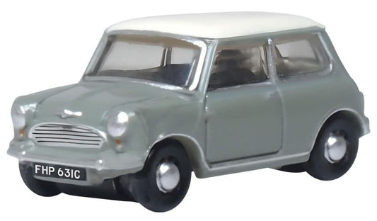 Oxford NMN009 Classic Mini Tweed Grey/OEW 1/148 Scale
