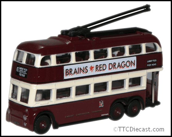 Oxford NQ1005 But Q1 Trolleybus - Cardiff