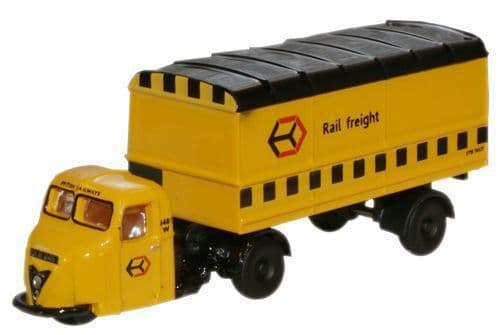 Oxford NRAB009 Scamell Scarab Railfreight Van Trailer *LAST FEW*