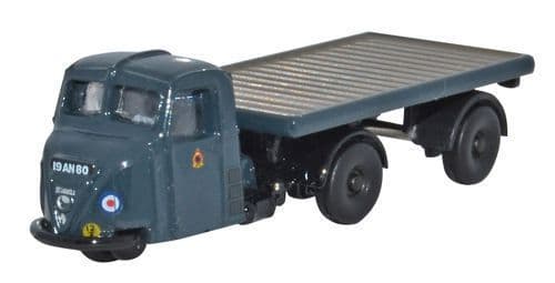 Oxford NRAB011 Scammell Scarab Flatbed Trailer - RAF