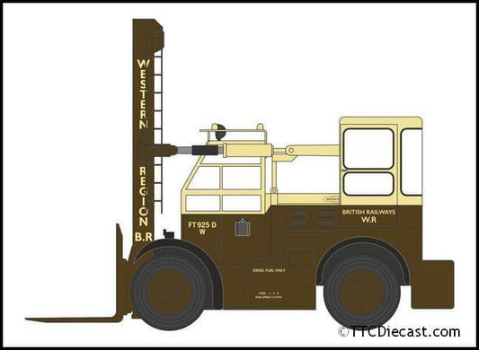 Oxford NSDF001 Shelvoke & Drewry Freightlifter British Rail (Western)