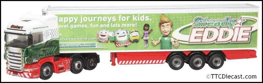 Oxford NSHL16FR Scania Highline Fridge Trailer Steady Eddi - N Gauge