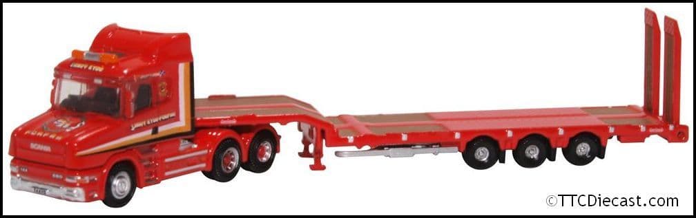 Oxford NTCAB006 Scania T Cab Semi Low Loader Sandy Kydd