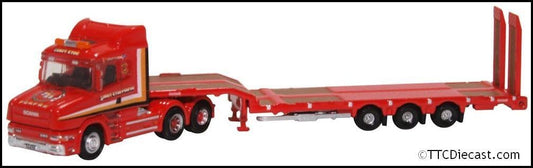 Oxford NTCAB006 Scania T Cab Semi Low Loader Sandy Kydd