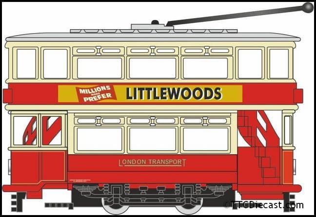 Oxford NTR008 Tram London Transport