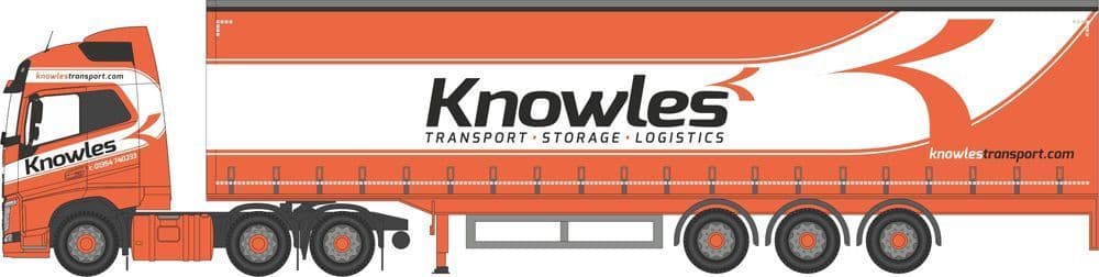 Oxford NVOL4003 Volvo FH4 Curtainside Knowles