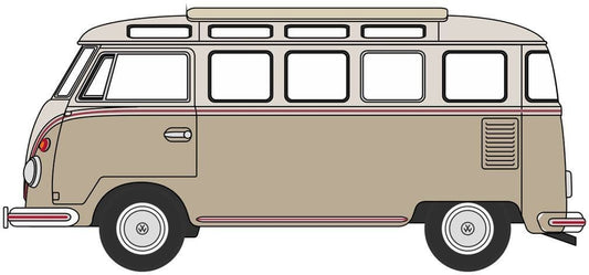 Oxford NVWS009 VW Samba Bus Mouse Grey/Pearl White  N Gauge - PRE ORDER £7.95