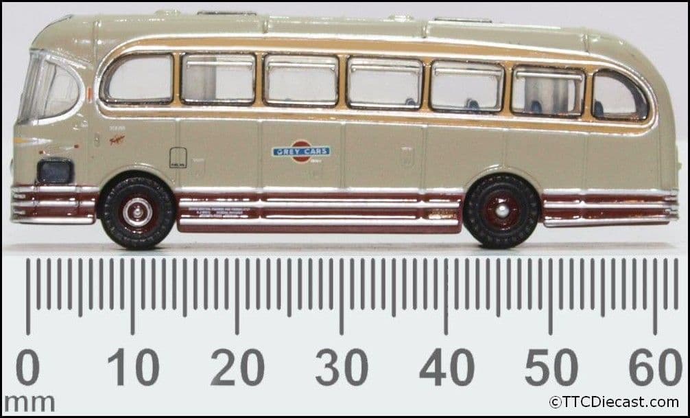 Oxford NWFA002 Weymann Fanfare Grey Cars