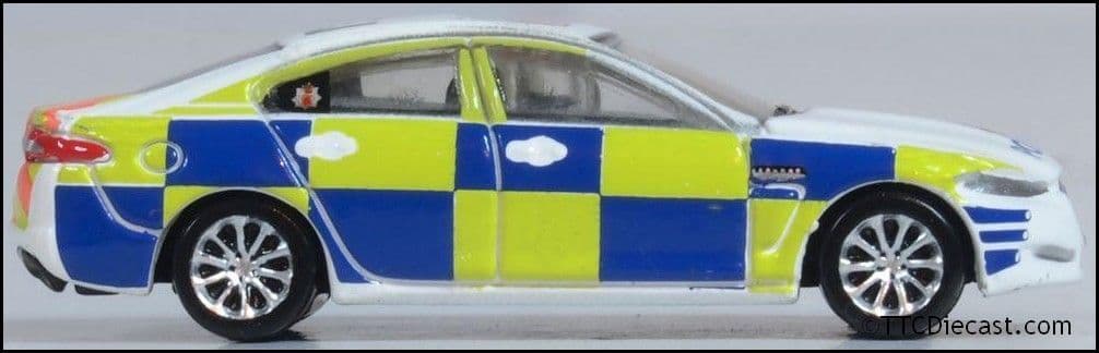 Oxford NXF008 Jaguar XF Police 1:148 Scale