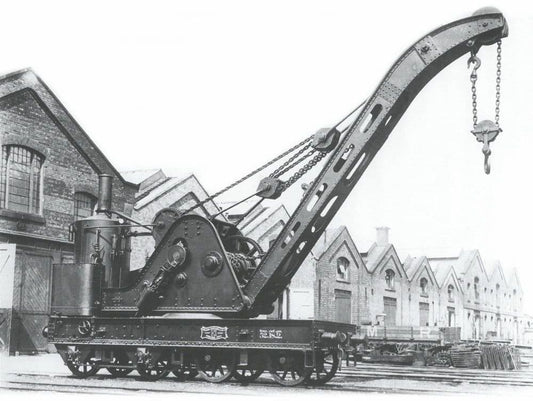 Oxford Rail OR76SCS1001 Cowans Sheldon 15T Crane BR Stoke MPD RS1023_15 *PRE ORDER £ 17.96*