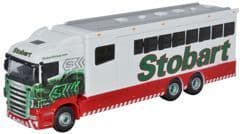 Oxford STOB008 Scania 420 Highline Horsebox-Eddie Stobart