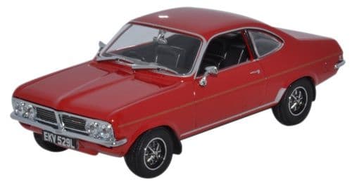 Oxford VF002 Vauxhall Firenza 1800SL - Flamenco Red - 1/43 Scale
