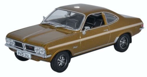 Oxford VF003 Vauxhall Firenza Sport SL Honey Starmist - 1/43 Scale
