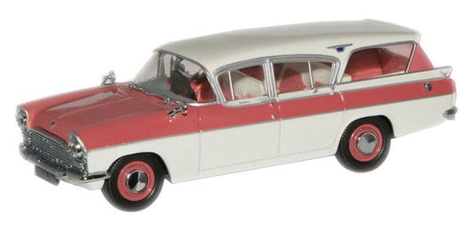 Oxford VFE001 VAUXHALL CRESTA FRIARY ESTATE ROSE/W - 1/43 Scale