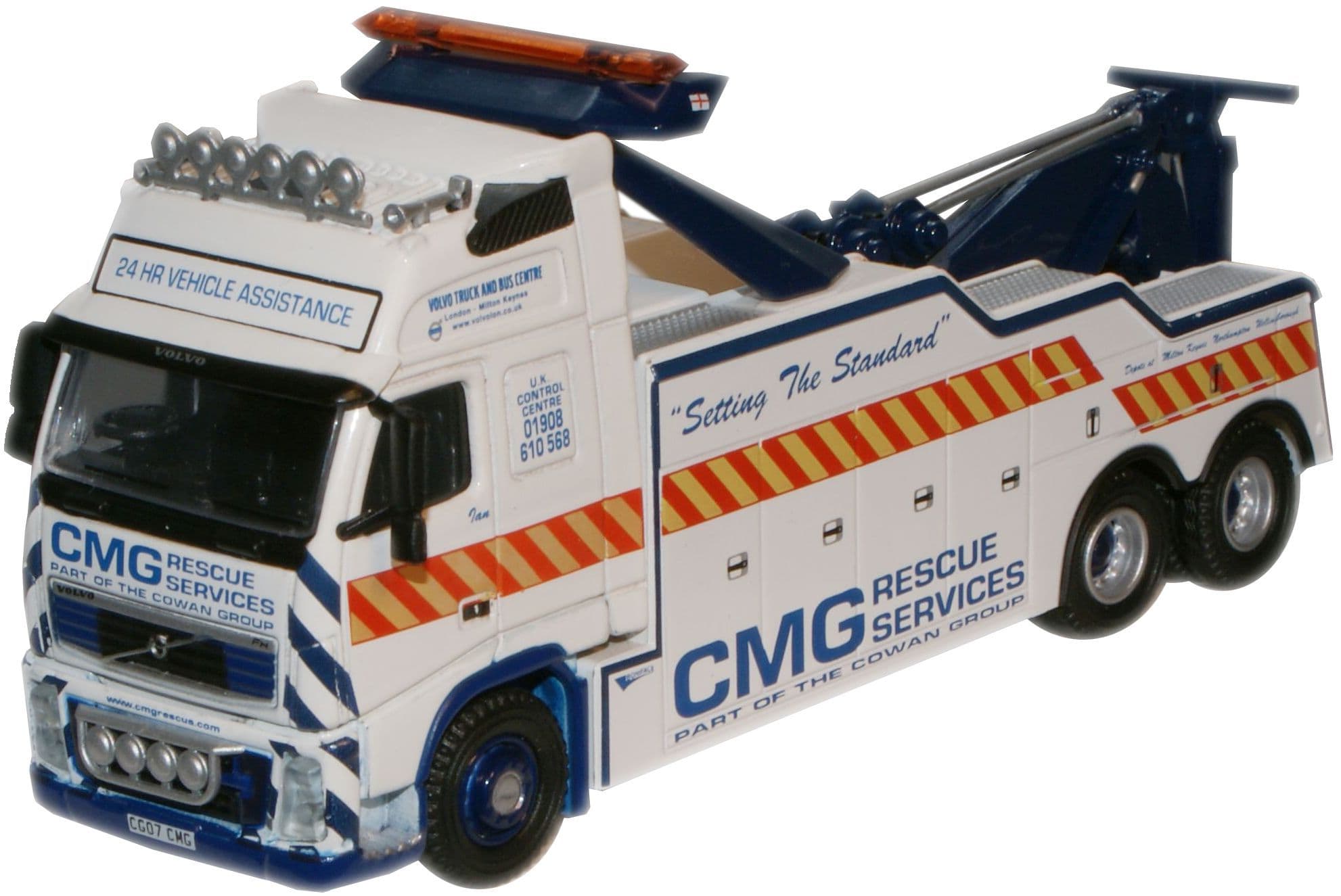 Oxford VOL07REC Volvo FH Recovery Truck - CMG, OO Gauge – TTCDiecast.com