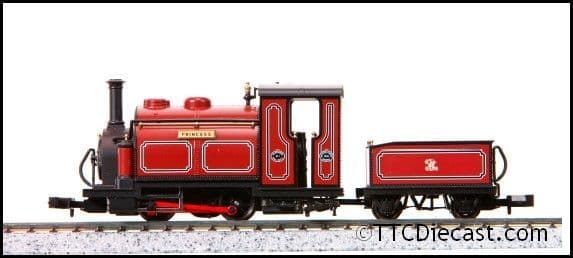 Peco / Kato 51-251a Small England Loco 'PRINCESS' Maroon OO-9 Scale