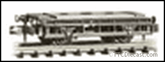 Peco NR-121B BrakeVan Chassis Kit l0ft Wheelbase steel type solebars