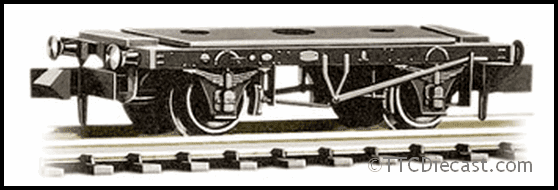 Peco NR-123 10ft Wheelbase wooden type solebars Chassis Kit