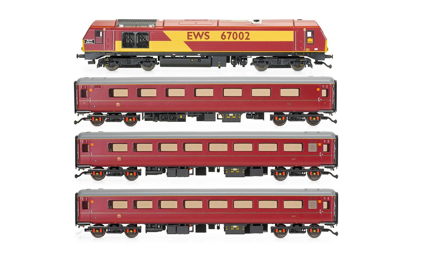 Hornby R30251 EWS Business Train Pack - Era 10 OO Gauge