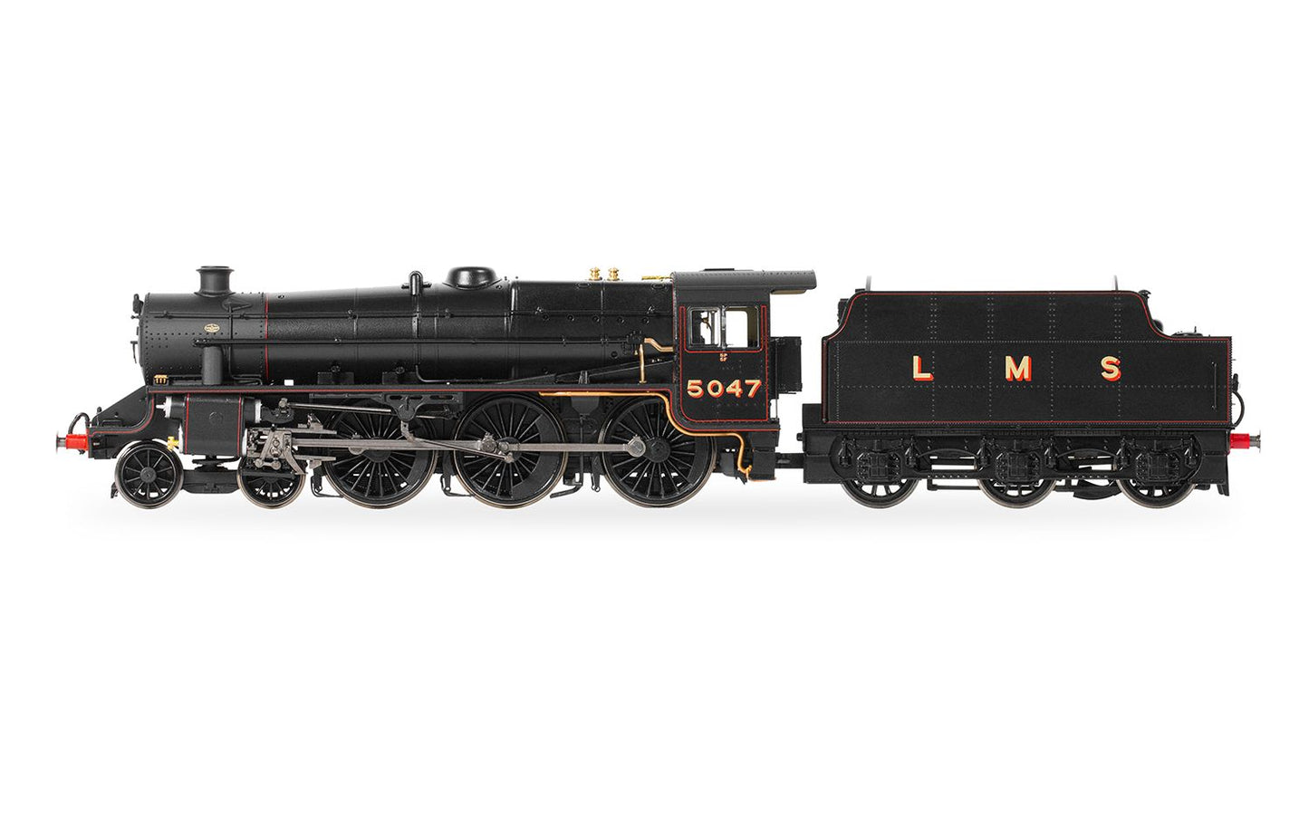Hornby R30274 LMS Stanier 5MT Black 5 5047, OO Gauge