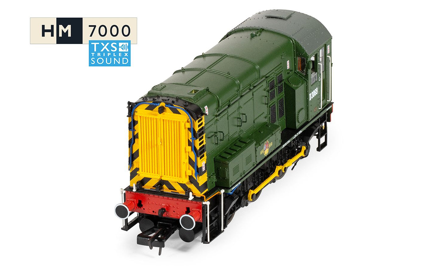 Hornby R30301TXS BR, Class 08, 0-6-0, D3069, Era 5 (Sound Fitted), OO Gauge
