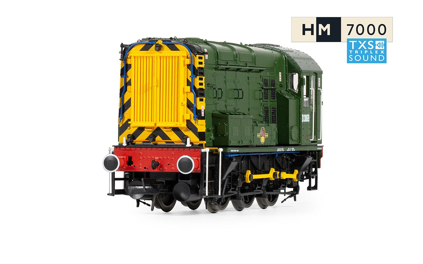 Hornby R30301TXS BR, Class 08, 0-6-0, D3069, Era 5 (Sound Fitted), OO Gauge