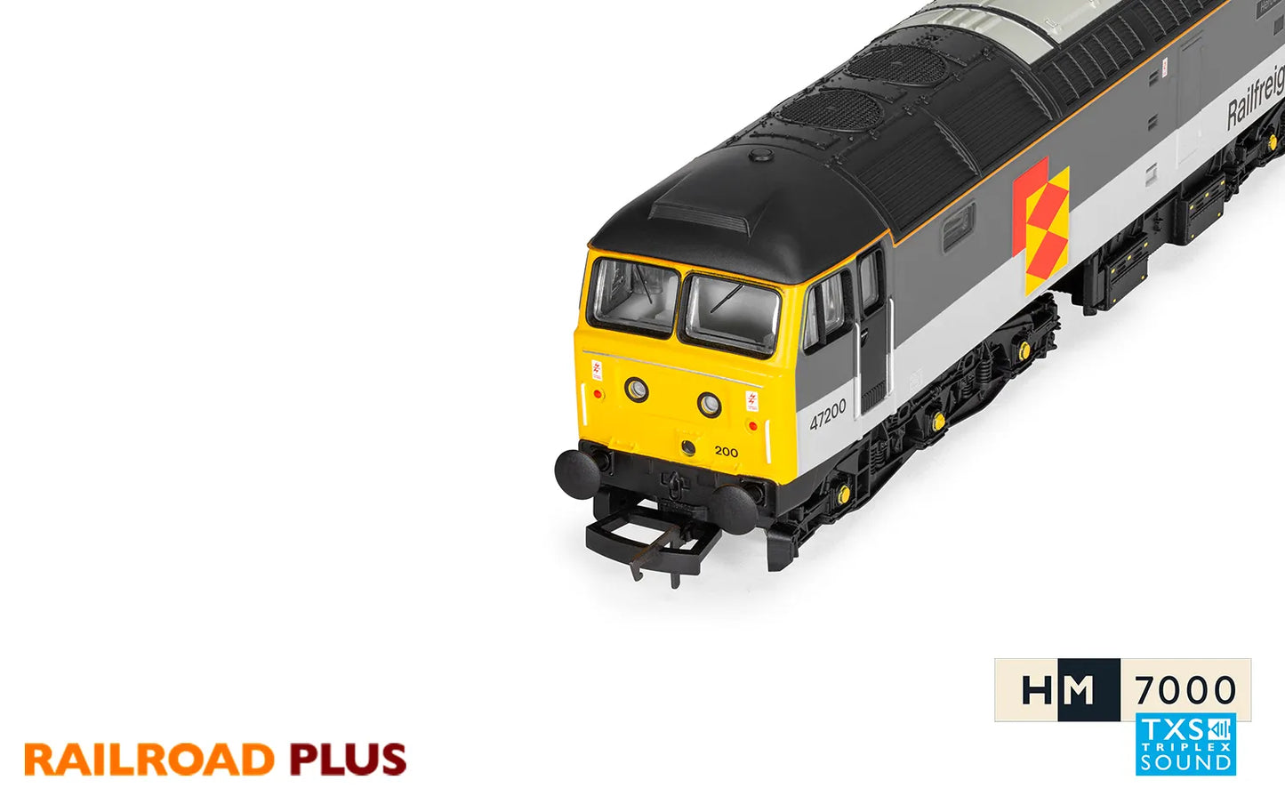 Hornby R30321TXS RailRoad Plus BR Railfreight, Class 47, Co-Co, 47188, OO Gauge *LAST ONE**