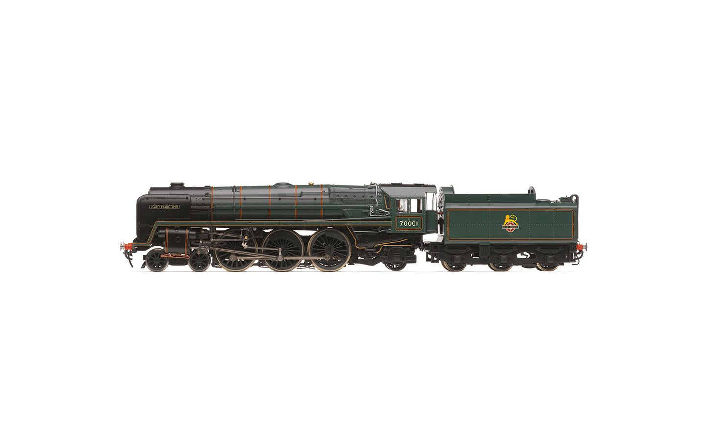 Hornby R30362 BR (Early), Britannia Class, 4-6-2, 70001 'Lord Hurcomb' - Era 4, OO Gauge