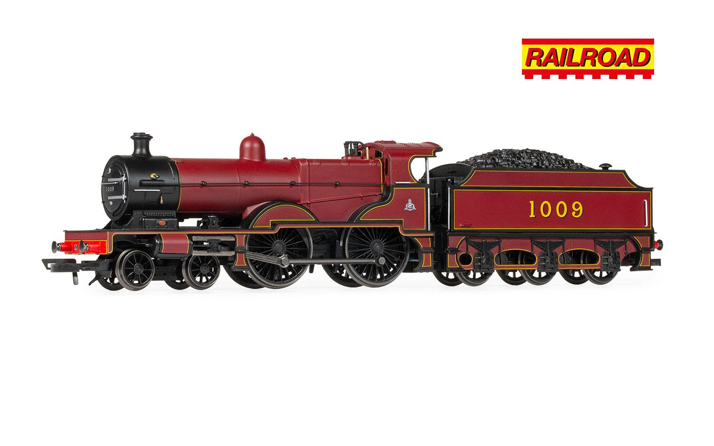 Hornby R30377 RailRoad MR Class 4P Compound Train Pack - Era 3, OO Gauge