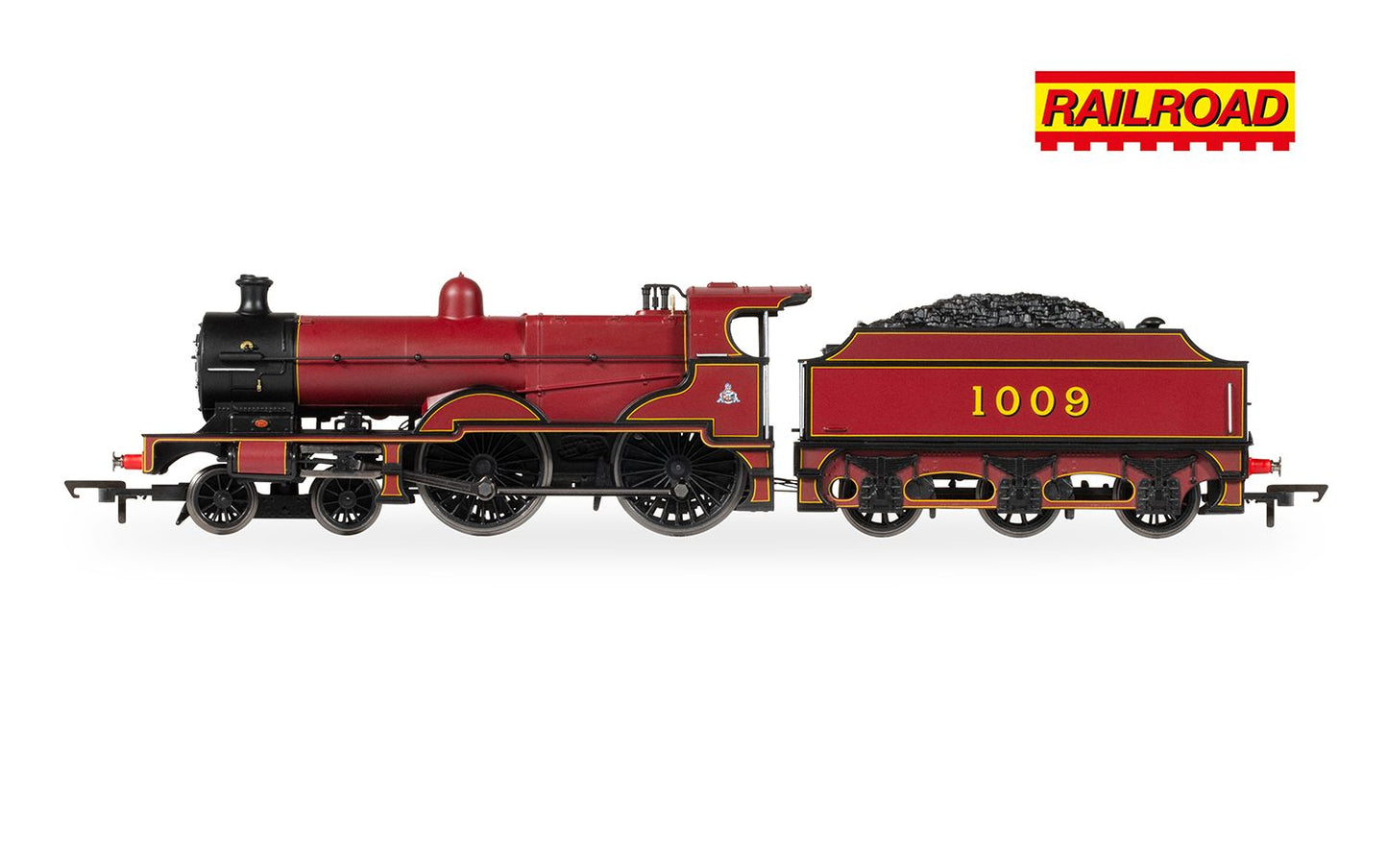 Hornby R30377 RailRoad MR Class 4P Compound Train Pack - Era 3, OO Gauge