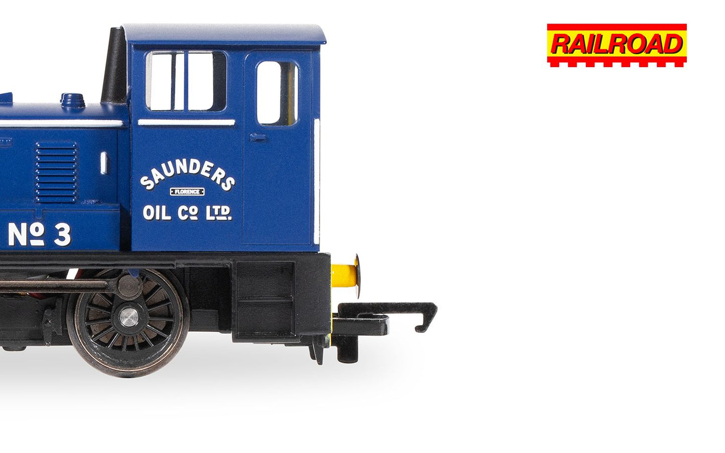 Hornby R30381, RailRoad Saunders Oil Co Ltd, Bagnall, 0-4-0DH, 'Florence', Era 7 - OO Gauge