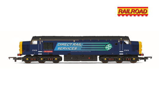 Hornby R30437 RailRoad - DRS - Class 37 - 'Carl Haviland' 37419 OO Gauge *PRE ORDER £85.49*