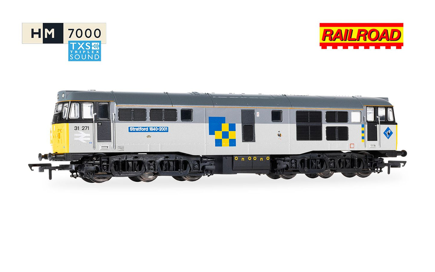 Hornby R30439TXS RailRoad - TLF Construction - Class 31 - '31271' Stratford (DCC Sound Fitted) OO Gauge *PRE ORDER £130.49*