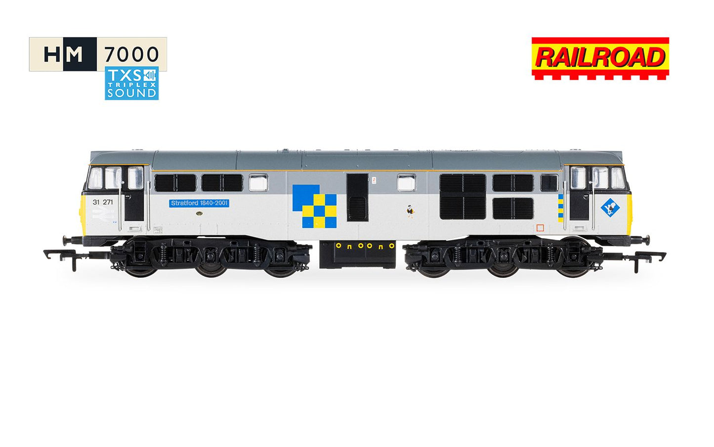 Hornby R30439TXS RailRoad - TLF Construction - Class 31 - '31271' Stratford (DCC Sound Fitted) OO Gauge *PRE ORDER £130.49*