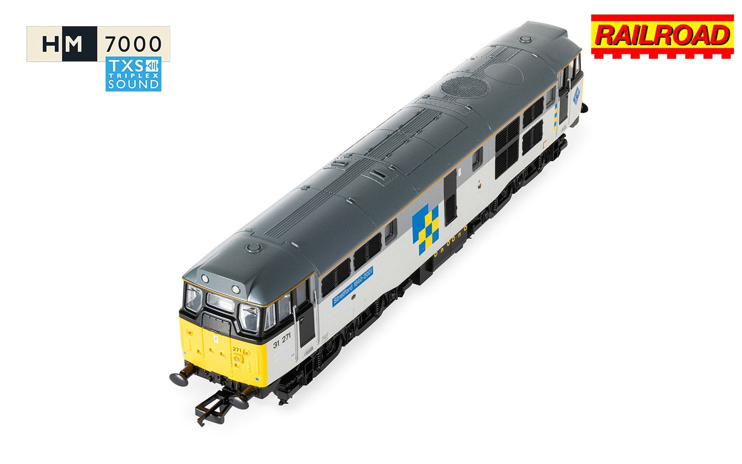 Hornby R30439TXS RailRoad - TLF Construction - Class 31 - '31271' Stratford (DCC Sound Fitted) OO Gauge *PRE ORDER £130.49*