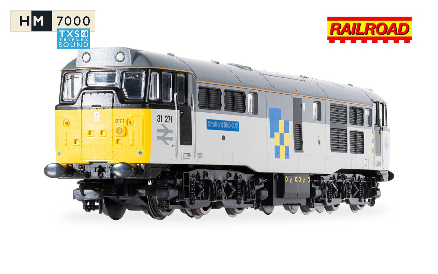 Hornby R30439TXS RailRoad - TLF Construction - Class 31 - '31271' Stratford (DCC Sound Fitted) OO Gauge *PRE ORDER £130.49*
