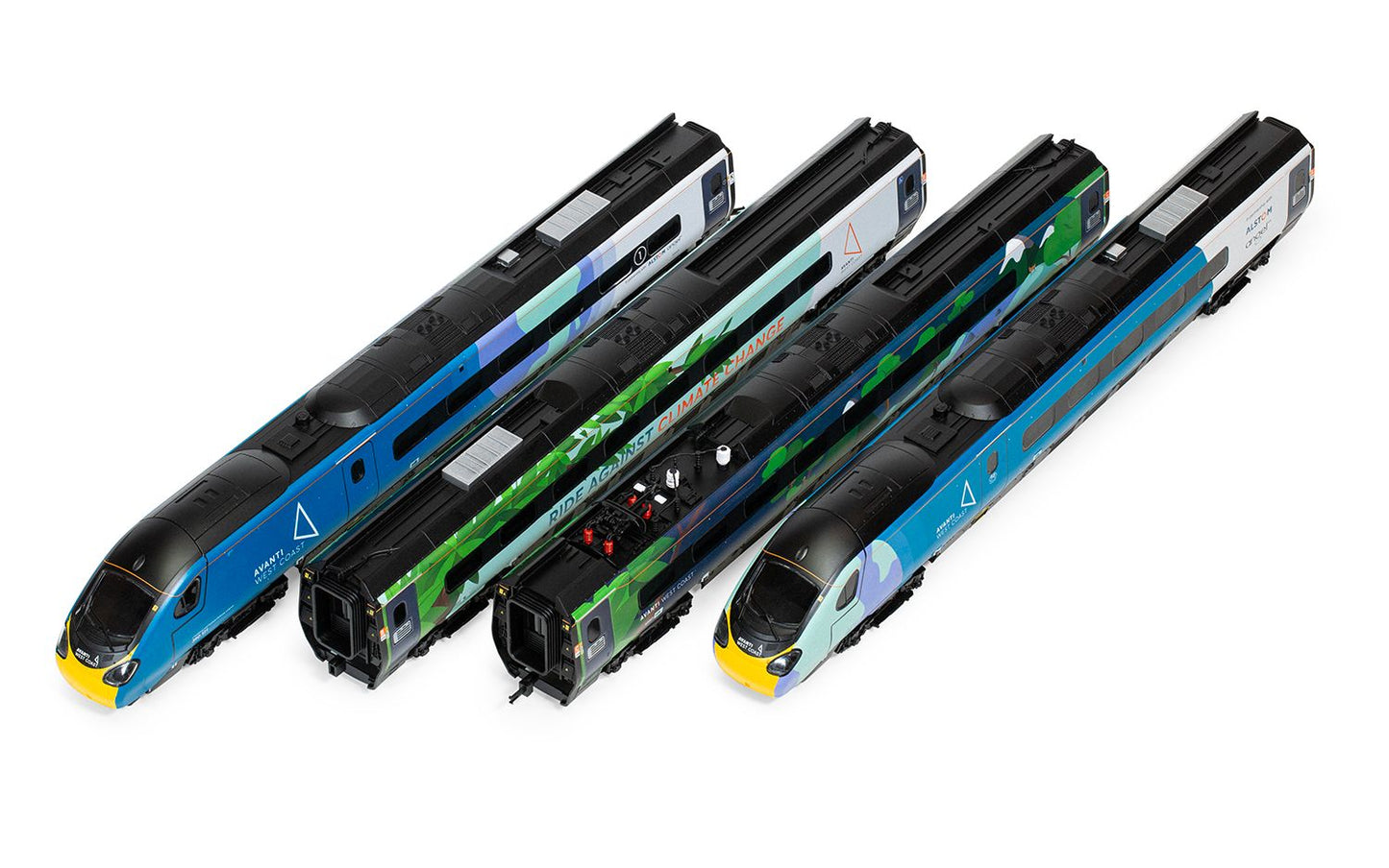 Hornby R30444 Avanti West Coast Class 390 COP26 4 Car Train Pack 390121, OO - PRE ORDER £305.99