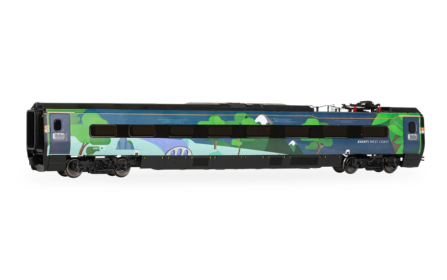 Hornby R30444 Avanti West Coast Class 390 COP26 4 Car Train Pack 390121, OO - PRE ORDER £305.99