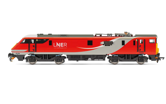 Hornby R30451 LNER Class 91 Lord Mayor of Newcastle 91130, OO Gauge
