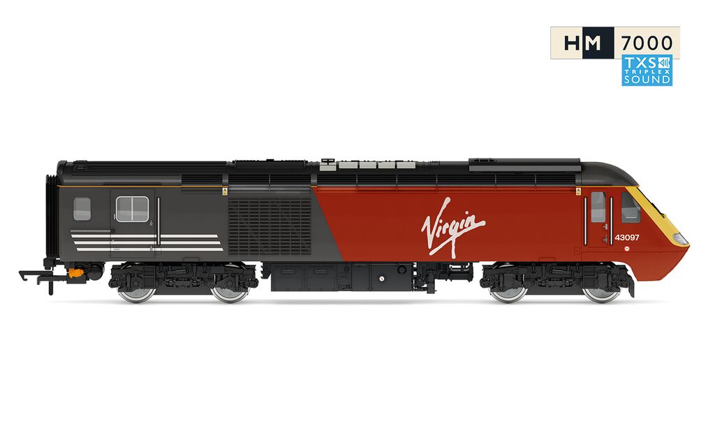 Hornby R30463TXS Virgin Class 43 HST Lady in Red Train Pack - Sound Fitted OO Gauge *PRE ORDER £404.99*