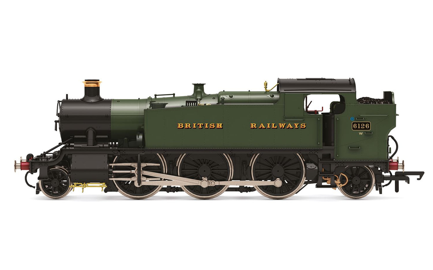 Hornby R30508 BR Class 61XX Large Prairie Locomotive 6126 OO Gauge *PRE ORDER £170.99*