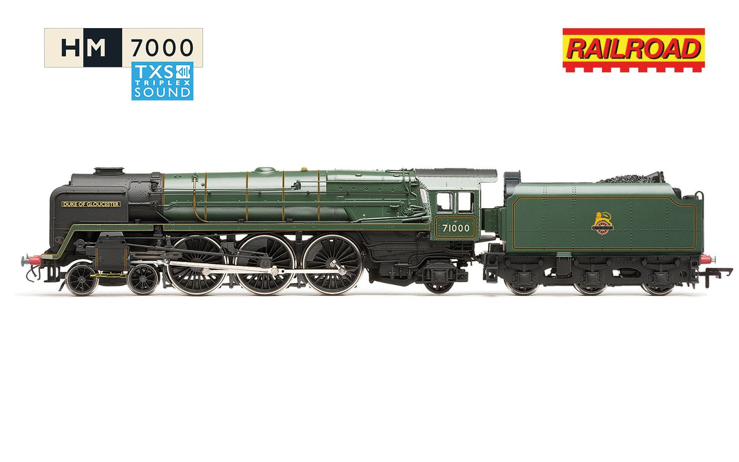 Hornby R30520TXS RailRoad BR Duke of Gloucester Early BR 71000 - Sound Fitted OO Gauge *PRE ORDER £202.49*