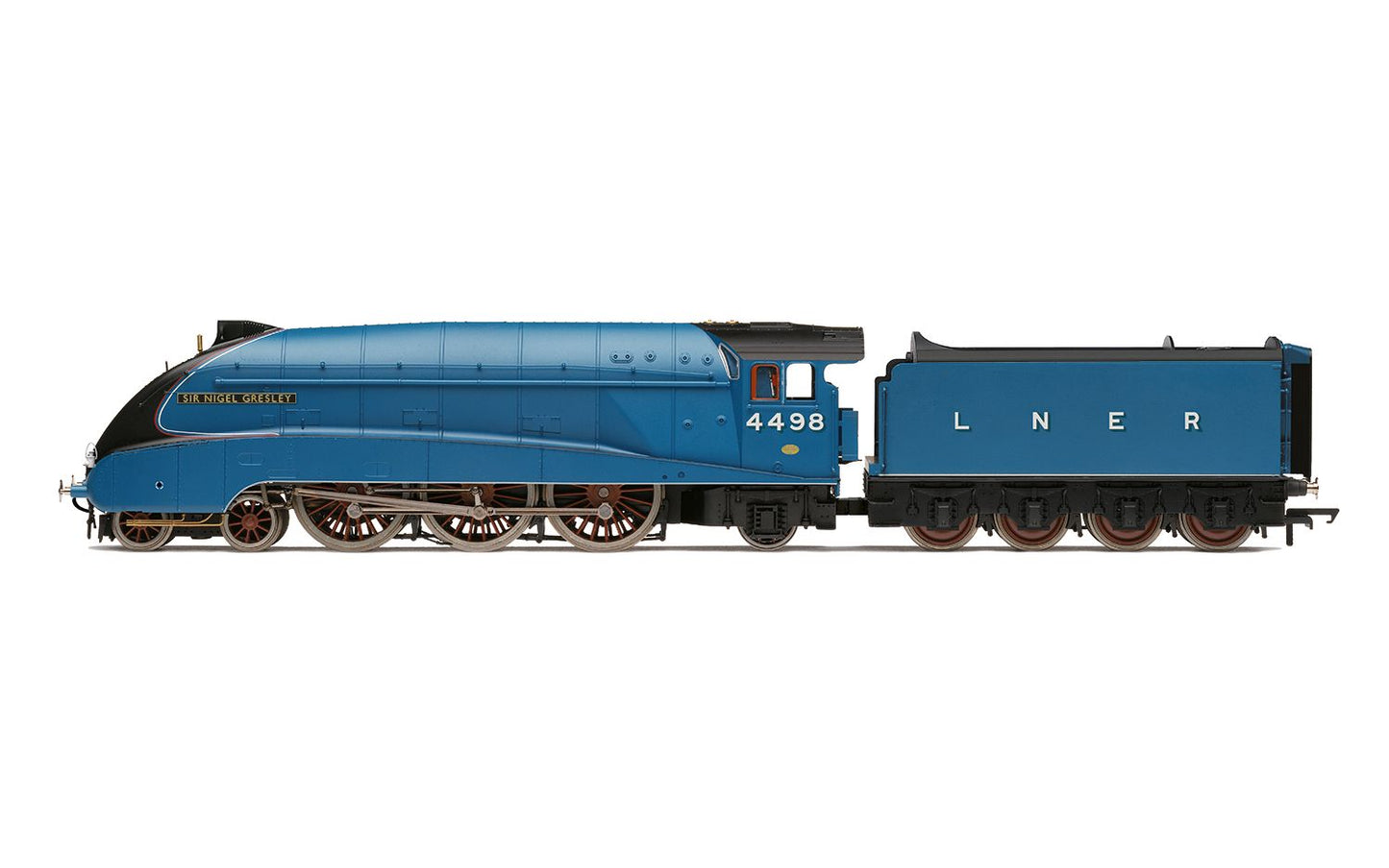 Hornby R30555 LNER Class A4 Sir Nigel Gresley - with figure LIMITED EDITION - The Great Railway Engineers Collection OO Gauge *PRE ORDER £233.99*