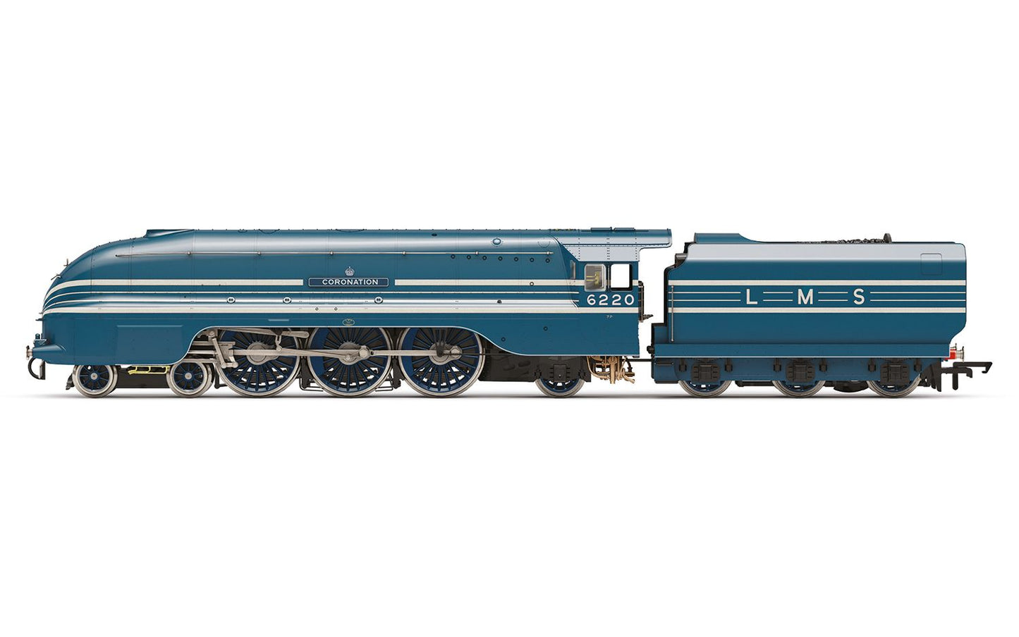 Hornby R30556 LMS Streamlined Coronation 6220 CORONATION – with figure LIMITED EDITION - The Great Railway Engineers Collection OO Gauge *PRE ORDER £256.49*
