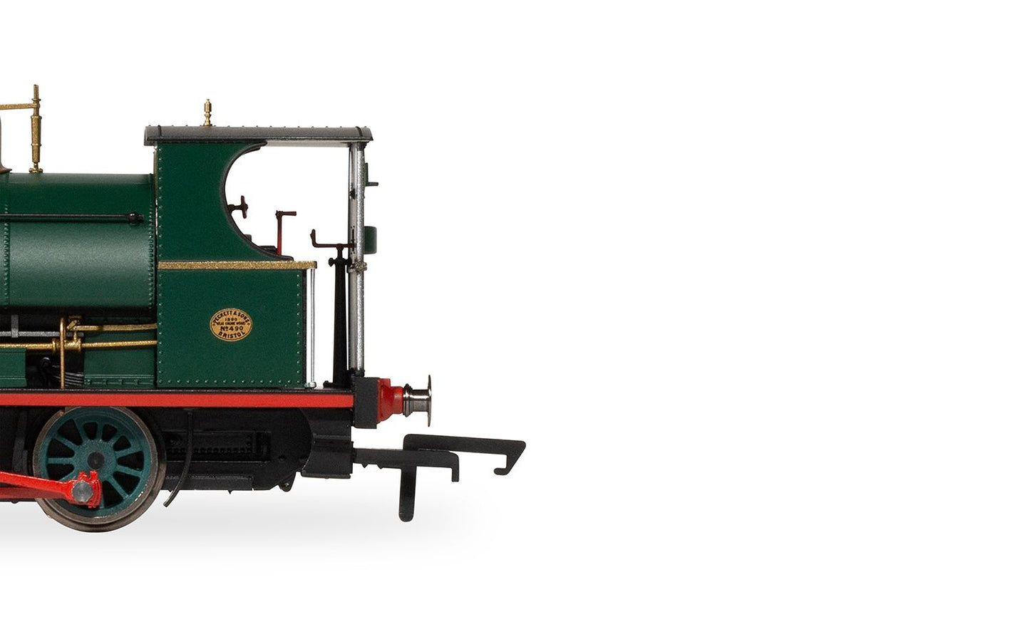 Hornby R3868 Crawshay Brothers, Peckett W4 Class, 0-4-0ST, 490/1890 - Era 2 - OO Gauge