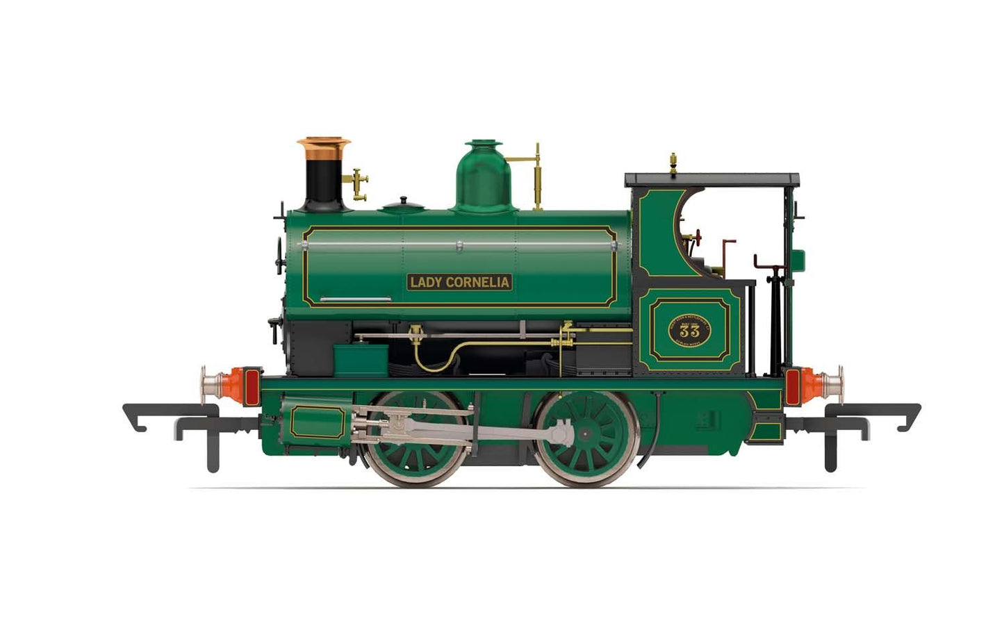 Hornby R3869 Dowlais Ironworks Peckett W4 Class 0-4-0ST 33 Lady Cornelia Era 2 - OO Gauge